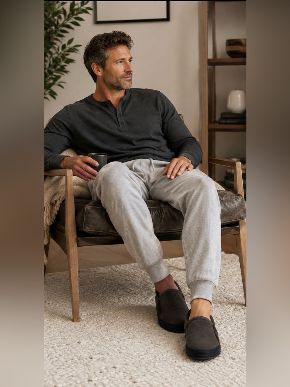 Men's Acorn® Moc Slippers NWOB 10.5-11.5